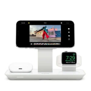 Док-станция MagSafe Mophie 3-in-1 Wireless Charging Stand (HPP82) для iPhone | Apple Watch | AirPods (Витринный образец) - Фото 2