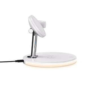 Док-станция MagSafe iLoungeMax Magnetic Wireless Charger 3 in 1 White для iPhone | Apple Watch | AirPods - Фото 2