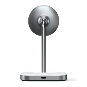Док-станция MagSafe Satechi Aluminum 2 in 1 Magnetic Wireless Charging Stand для iPhone 12 | AirPods Pro - Фото 3
