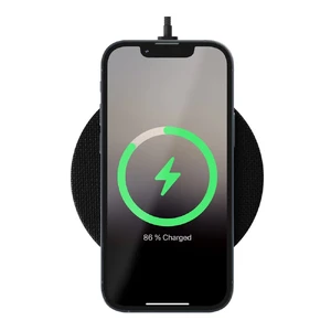 Беспроводное зарядное устройство Woodcessories Ecopad Wireless Fast Charging Pad Walnut 15W - Фото 3