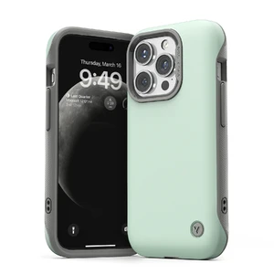 Противоударный чехол с MagSafe VRS Design Case Terra Guard Modern Marine Green для iPhone 15 Pro Max  - Фото 1