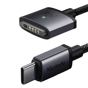 Зарядный кабель Mcdodo Flash Magnetic Cable USB-C to Magsafe 3 with LED 140W (2m) - Фото 2