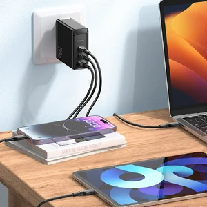 Швидкий зарядний пристрій McDodo Fast Charger GaN 5 Pro Dual USB + Type-C 140W - Фото 3