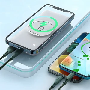 Повербанк с беспроводной зарядкой Mcdodo MagSafe Magnetic Wireless Charger Power Bank 10000mAh (с поддержкой анимации) - Фото 4