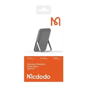 Повербанк MagSafe Mcdodo Ultra Slim с беспроводной зарядкой и подставкой для iPhone, 5000 mAh, 20W - Фото 7