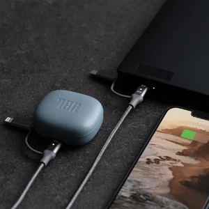 Быстрая GaN зарядка AyraTec Infinity Charger 65W 3xUSB-C + 2 x Lightning + Micro-USB - Фото 5