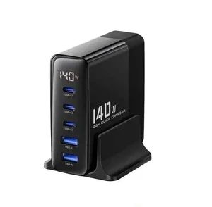 Мережева швидка GaN-зарядка з підставкою iLoungeMax Toocki 140W Charger