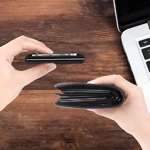 Металевий гаманець з технологією захисту iLoungeMax Anit Rfid Card Holder - Фото 5