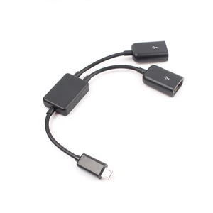 Адаптер iLoungeMax Micro USB to Dual USB 2.0 Hub  - Фото 1