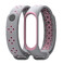 Силиконовый ремешок Mijobs Sport Grey | Pink для фитнес-браслета Xiaomi Mi Band 3 | 4 - Фото 2