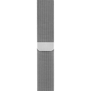 Ремінець URVOI Milanese Loop Silver для Apple Watch Ultra 49mm | 45mm | 44mm | 42mm - Фото 3