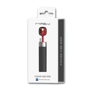Портативна батарея MiPow Power Tube 3000L Black - Фото 3
