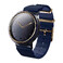 Гибридные смарт-часы Misfit Phase Navy/Gold с синим спортивным ремешком MIS5006 - Фото 1
