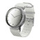Гибридные смарт-часы Misfit Phase Silver с белым спортивным ремешком MIS5004 - Фото 1