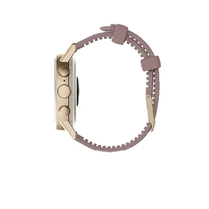 Смарт-часы Misfit Vapor X 42mm Champagne с розовым силиконовым ремешком - Фото 3
