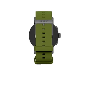 Смарт-часы Misfit Vapor X 42mm Gunmetal с зеленым силиконовым ремешком - Фото 3