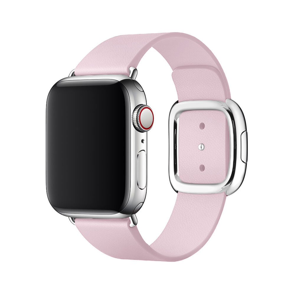 Ремешок iLoungeMax Modern Buckle Pink для Apple Watch 44mm | 42mm SE | 6 | 5 | 4 | 3 | 2 | 1 OEM