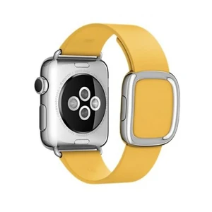 Ремінець iLoungeMax Modern Buckle Yellow для Apple Watch Ultra 49mm | 45mm | 44mm | 42mm  OEM - Фото 3