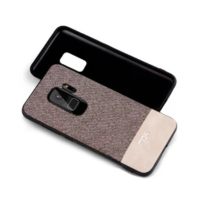 Тканевый чехол MOFI Gray | White для Samsung Galaxy S9