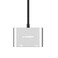 Автозарядка с удлинителем Momax UC6 Dual USB Extension Hub Silver - Фото 6