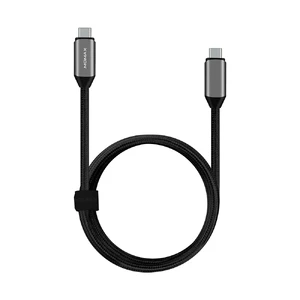 Нейлоновий кабель Momax Elite Link Black USB Type-C 1m - Фото 2