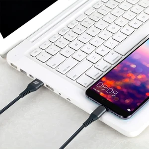 Кабель Momax Elite Link Grey USB-A to USB Type-C 1.2m - Фото 4