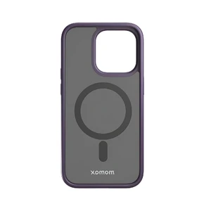 Защитный чехол Momax Hybrid Magnetic Protective Case MagSafe Purple для iPhone 14 Pro Max - Фото 2