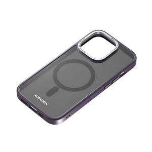 Защитный чехол Momax Hybrid Magnetic Protective Case MagSafe Purple для iPhone 14 Pro - Фото 4