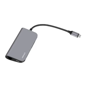 Алюмінієвий концентратор Momax One Link 8-in-1 Type-C Hub