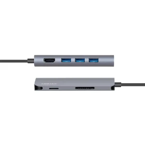 Алюмінієвий концентратор Momax One Link 8-in-1 Type-C Hub - Фото 2