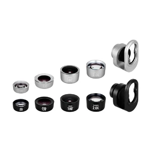 Універсальний об'єктив Momax X-Lens Pro Set 4 in 1 Premium Lens Kit Silver - Фото 2