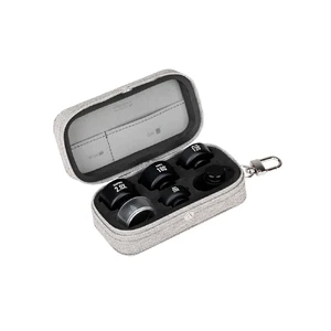 Універсальний об'єктив Momax X-Lens Pro Set 4 in 1 Premium Lens Kit Silver - Фото 3