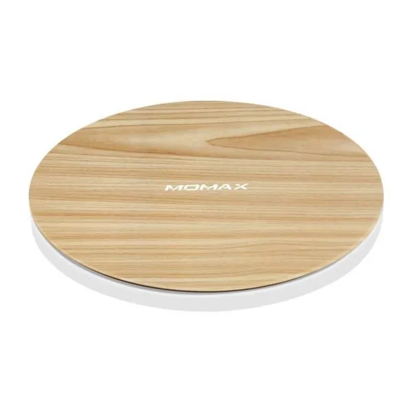Швидка бездротова зарядка Momax Q.Pad Max Wooden 15W у Рівному