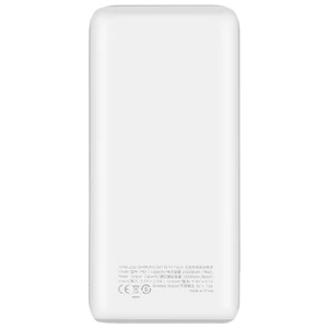 Повербанк с беспроводной зарядкой Momax Q.Power 2X White 20000mAh - Фото 3