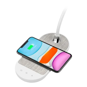 Настільна світлодіодна лампа Momax Q.Led Flex Mini з бездротовою зарядкою (10W) - Фото 3