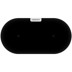 Беспроводная зарядка Momax Q.Pad Dual 10W Black - Фото 2