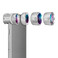 Универсальный объектив Momax X-Lens Pro Set 4 in 1 Premium Lens Kit Silver CAM7S - Фото 1