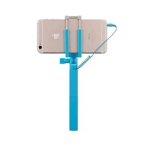 Монопод Momax Selfie Mini Mini 17cm Blue - Фото 2