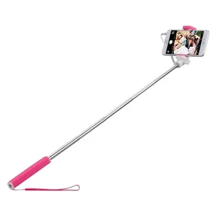 Монопод Momax Selfie Mini Mini 17cm Pink - Фото 6