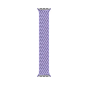 Плетеный монобраслет iLoungeMax Braided Solo Loop English Lavender для Apple Watch Ultra 49mm | 45mm | 44mm | 42mm Size M OEM - Фото 3