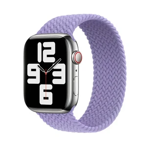 Плетеный монобраслет iLoungeMax Braided Solo Loop English Lavender для Apple Watch Ultra 49mm | 45mm | 44mm | 42mm Size M OEM  - Фото 1