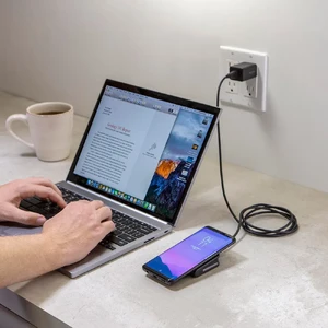 Бездротова зарядка Mophie Charge Stream Pad Mini 5W - Фото 8