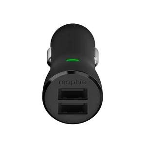 Автозарядка Mophie Dual USB Car Charger Black з кабелем Switch-Tip - Фото 3