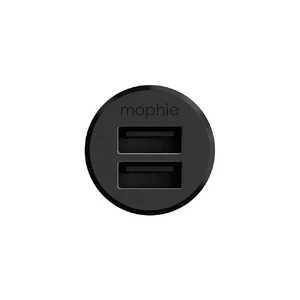 Автозарядка Mophie Dual USB Car Charger Black з кабелем Switch-Tip - Фото 4