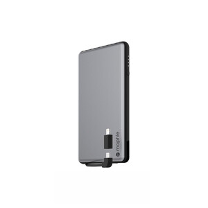 Купить Повербанк Mophie Powerstation Plus 6000mAh Lightning | Micro-USB Space Gray