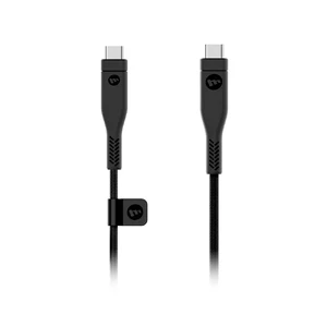 Кабель Mophie Pro Cable USB-C to USB-C 1m 3619_PRO-3.1-CC-1M-BLK - Фото 1
