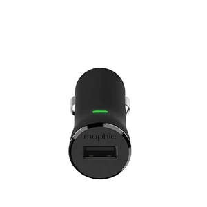 Автозарядка Mophie Single USB Car Charger Black з кабелем Switch-Tip - Фото 3