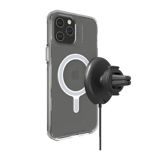 Магнитный автодержатель с беспроводной зарядкой MagSafe Mophie Snap+ Wireless Vent Mount для iPhone 14 | 13 | 12 - Фото 3