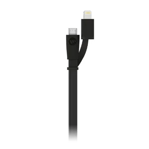 Кабель Mophie Switch-Tip Cable Black USB to Lightning | Micro-USB 1.2m - Фото 2