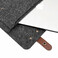 Сумка из войлока Mosiso Shoulder Bag Black для Macbook Pro 16''/Pro 15'' - Фото 3